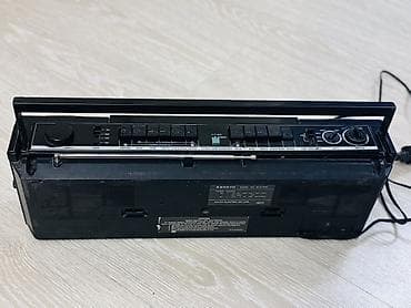 рация в машину: Винтажный кассетный японский магнитофон SANYO M W703K - Радиоприёмник — 2