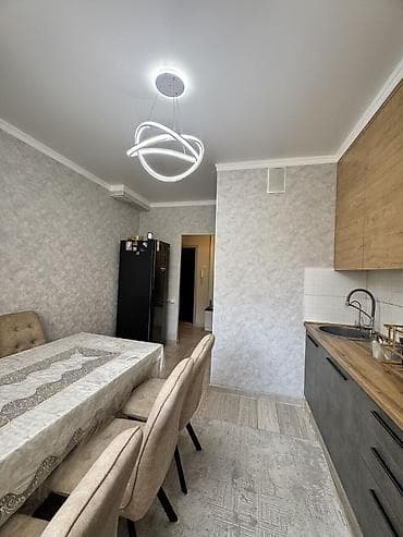 110 квартал: 2 комнаты, 52 м², Тунгуч мкр 106 серия, 5 этаж, Евроремонт — 6