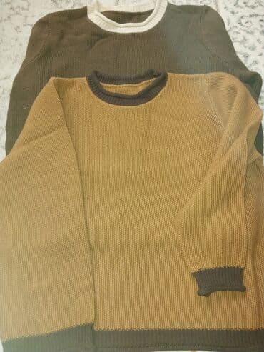 шерстяные кофты женские больших размеров: Вязаный свитер унисекс, плотная фактурная вязка. Цвет — тёплый — 3