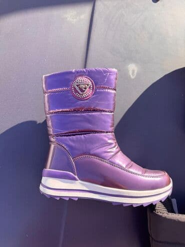 сапоги зимние на высоких каблуках: Женские зимние дутики/сникерсы - Цвет: черный, глянцевый — 4