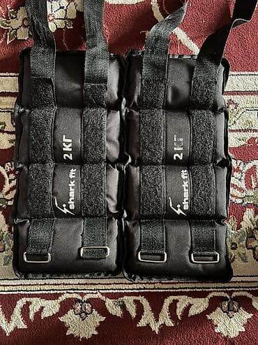 Гантели: Утяжелители Shark Fit 2 кг для рук и ног - Пара универсальных — 3