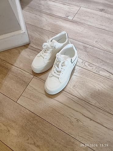 rick owens: Цена окончательная 1500 Белые мужские кроссовки 👍 - Верх: гладкий — 2
