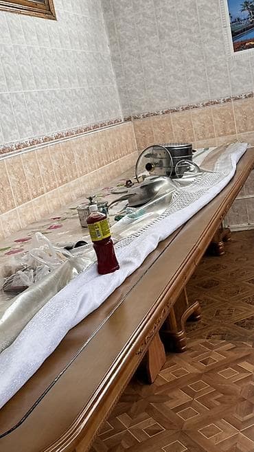 бу стол и стуля: Стол для зала, Не раскладной, Прямоугольный — 4