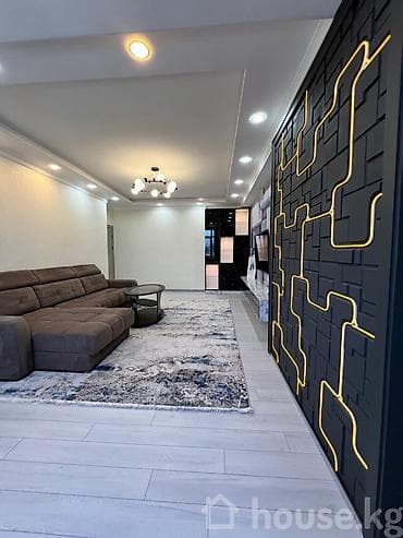 flat osh: 2 комнаты, Бишкек Парк ТРЦ Агентство недвижимости, Парам без детей, от 1 года, от 6 месяцев, С мебелью полностью — 3
