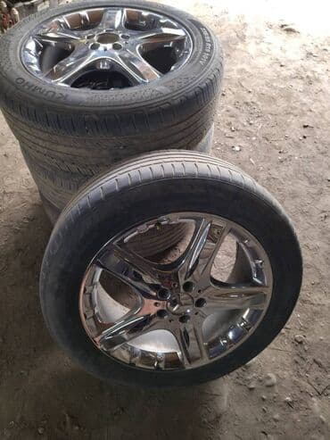 купить диски на авто в бишкеке: Литые Диски R 19 Mercedes-Benz, Комплект, отверстий - 5, Б/у — 4