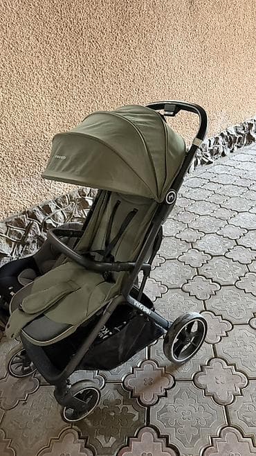 soft shell: Прогулочная коляска Ining baby цвет хаки Состояние идеальное, почти — 1