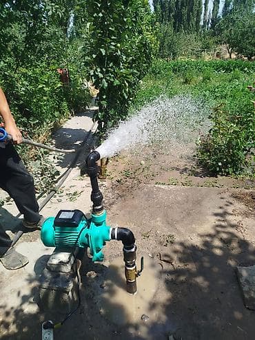 Бурим скважины поверхностным насосом Назначение: - Подъём воды из