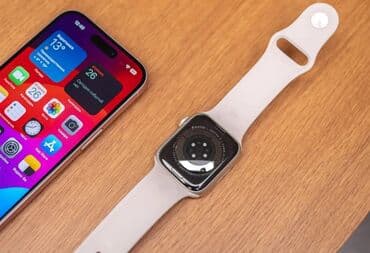 кейс для аирподс 3: Apple Watch 9 Series 45mm Со штатов подарок! Состояние нового! — 2