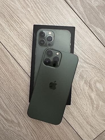 IPhone 13 Pro Max, Б/у, 256 ГБ, Alpine Green, Коробка