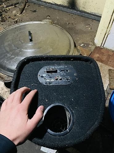 скупка дисков на авто: Сабвуфер в корпусе “бочка” с встроенным автомобильным усилителем,без — 2