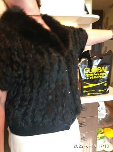 tech fleese: Распродажа манто натуральный мех Кролик на трикотаже.Воротник Писец — 3