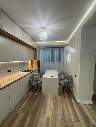 гик цены на квартиры бишкек: 2 комнаты, 44 м², Элитка, 3 этаж, Евроремонт — 7