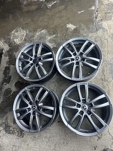 Железные Диски R 17 Mercedes-Benz, Комплект, отверстий - 5, Б/у