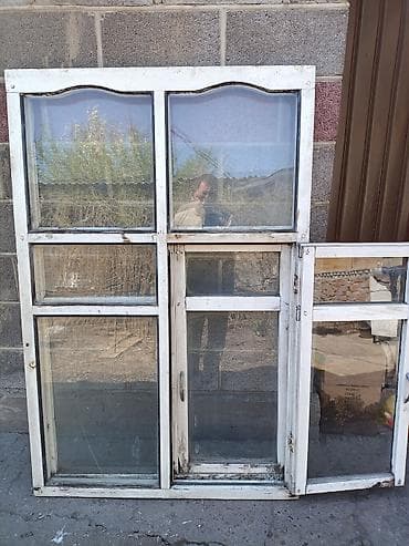 каркасовый бассейн: Готовое деревянное окно, Декоративные особенности: Фрамуга, Без установки, Без рассрочки — 4