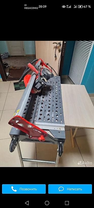 Генераторы: Электрический плиткорез Rubi DU-200 - Тип: стационарный плиткорез с — 1