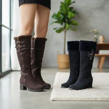 обувь для охоты: Сапоги зимние, натуральный мех,натуральная замша,Velidass Распродажа — 1