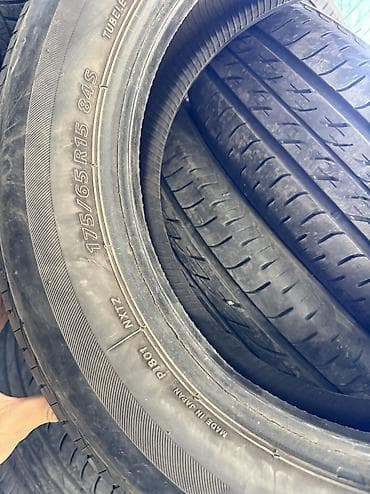 17565 r15: Шины 175 / 65 / R 15, Лето, Б/у, Комплект, Легковые, Япония, Bridgestone — 4