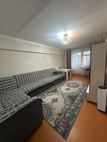 flat osh: 2 комнаты, 49 м², Индивидуалка, 5 этаж, Косметический ремонт — 1