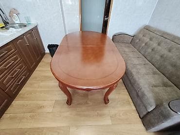 study table: Продам большой обеденный стол из натурального дерева Продается — 7