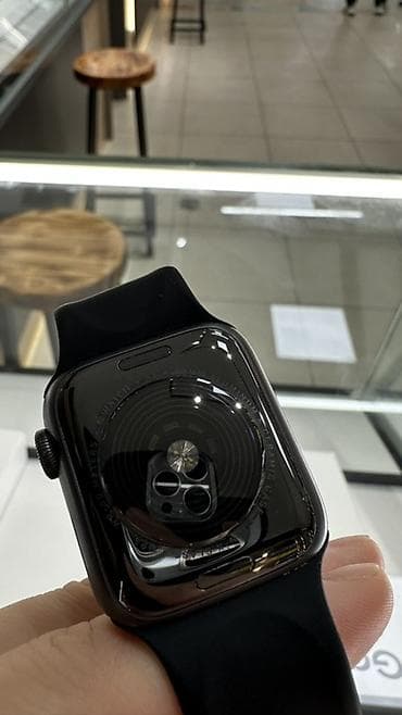 16 pro 128: Смарт-часы Apple Watch (серия с 32 ГБ памяти), корпус темный, ремешок — 2