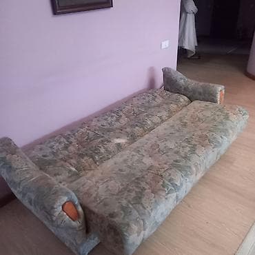 кресло стол: Прямой диван, Б/у — 6