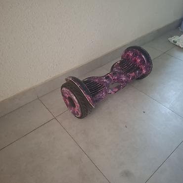 Спорт и хобби: Гироскутер с космическим принтом минусов нет работает исправно был — 3