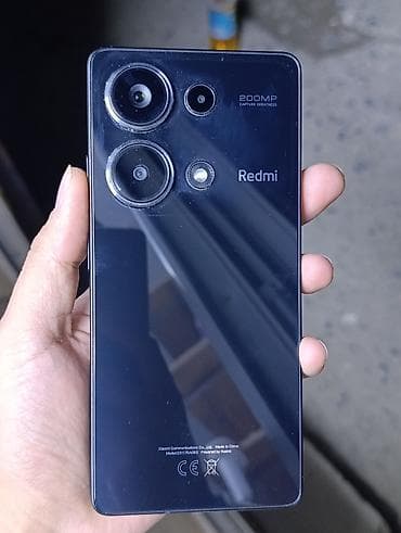 Redmi, Redmi Note 13 Pro, 256 ГБ, цвет - Черный, 2 SIM
