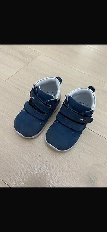 туфли школьные: Детские кроссовки/полуботинки, темно‑синие размер 22 Турецкая кожа — 1