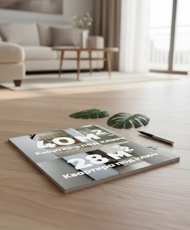 сдается квартира в аламедин 1: 1 комната, 28 м², Евроремонт — 1