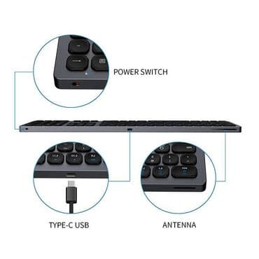 bluetooth клавиатура: Клавиатура — 12