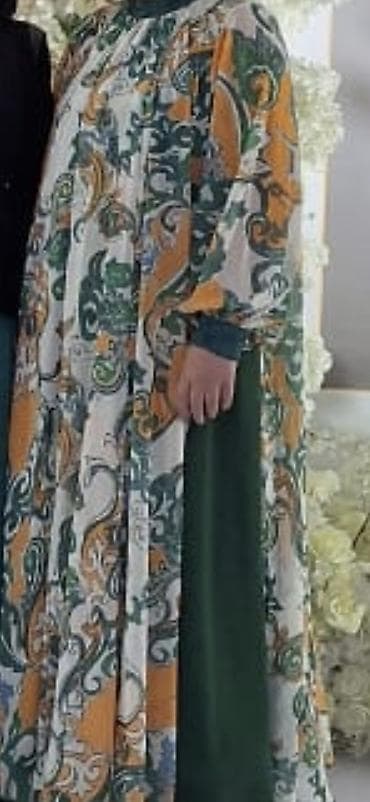 платья крестьянка: Платье - Свободный силуэт, длина в пол. - Мягкая посадка, скрытые — 1