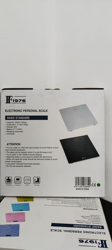 электронные напольные весы б у: Тараза Электрондук, Айнек, 180 кг — 3