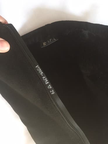 сапоги из натурального меха и кожи: Продам женские зимние замшовые новые сапоги 37,5 размера, хорошая — 7