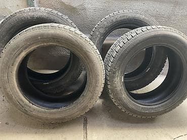 Шины 215 / 60 / R 17, Зима, Б/у, Комплект, Легковые, Япония, DUNLOP