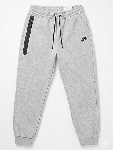 teech fleece: Мужские брюки, L, XL, Nike, Новый, цвет - Серый — 1