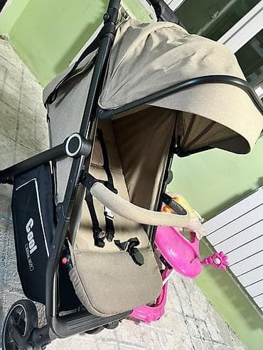 коляска baby: Коляска, Другой бренд, цвет - Коричневый, Б/у, Самовывоз, Платная доставка — 2