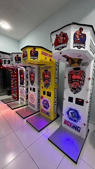 Готовый бизнес: Игровые автоматы «боксер» для развлекательных зон - Тип: напольные — 8