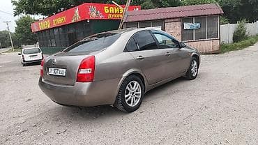 70 сом: Nissan Primera: 2006 г., 1.6 л, Кол менен иштөөчү, Бензин, Седан — 5