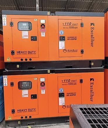 generator: Дизельные генераторы Excalibur Heavy Duty (Ultra Silent) - Мощность — 1