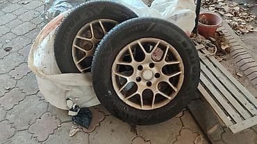 Дөңгөлөктөр монтажда: Дөңгөлөктөр монтажда 205 / 65 / R 15, Жай, Колдонулган, Жуп, Жеңил унаалар, Куйма, тешиктери - 4 — 1