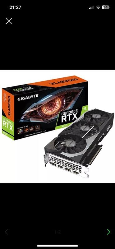 видеокарты gddr6: Видеокарта, Б/у — 1