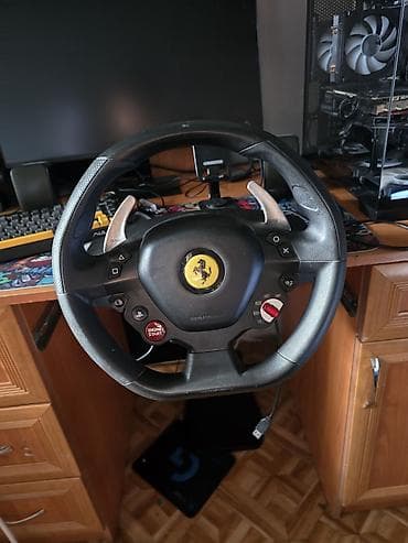 Игровой руль thrustmaster t80 ferrari 488 gtb Состояние хорошее