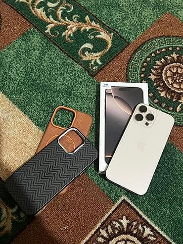 redmi buds 3 pro: IPhone 16 Pro Max, Desert Titanium, Коробка — 1