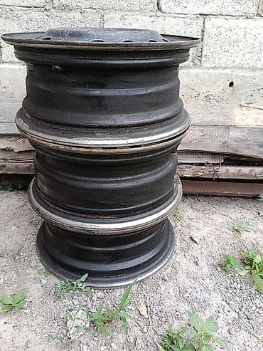 Железные Диски R 13 Комплект, отверстий - 3, Б/у