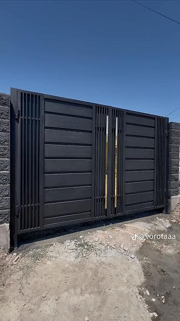 Автоматика для ворот: Металлические ворота и калитки под заказ - Изготовление уличных ворот — 6