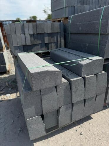 брусчатка бишкек дом брусчатки'' тротуарная плитка бордюры бишкек: Бордюр, Гарантия, Бесплатная доставка, Бесплатный выезд — 9