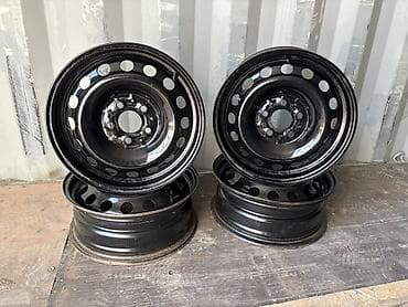 Железные Диски R 16 Комплект, отверстий - 5 at lalafo.kg Железные Диски R 16 Комплект, отверстий - 5