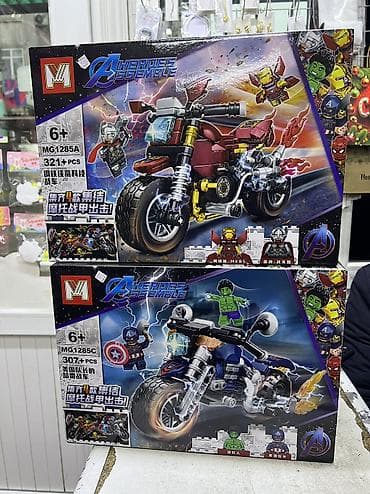 айрафорс набор: Конструкторы Heroes Assemble (совместимые с популярными блочными — 3