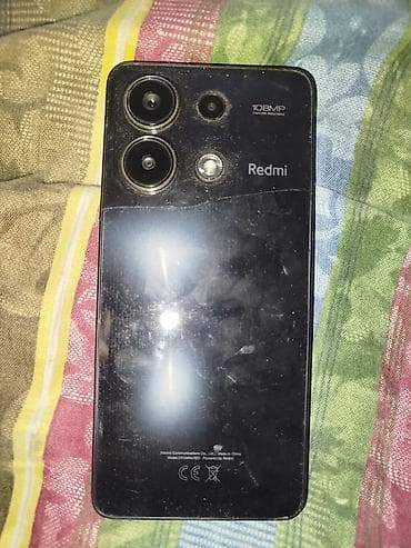 redmi g27: Redmi, Redmi Note 13, Б/у, 128 ГБ, цвет - Черный — 1