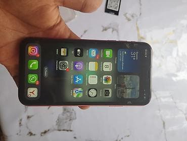красный айфон: IPhone Xr, Б/у, 128 ГБ, Красный, Зарядное устройство, 79 % — 3